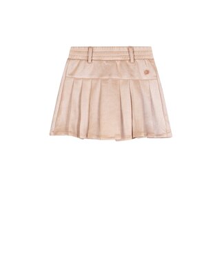 NoNo Zomer skort meisjes Licht goud - suede folie print - Sella