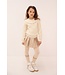 NoNo Zomer skort meisjes Licht goud - suede folie print - Sella