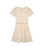 NoNo Zomer jurk meisjes Ivoor wit - embroidery mesh - Mireal