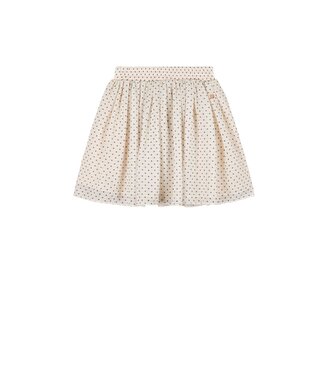 NoNo Zomer rok meisjes Ivoor wit - mesh - AOP - Ninu