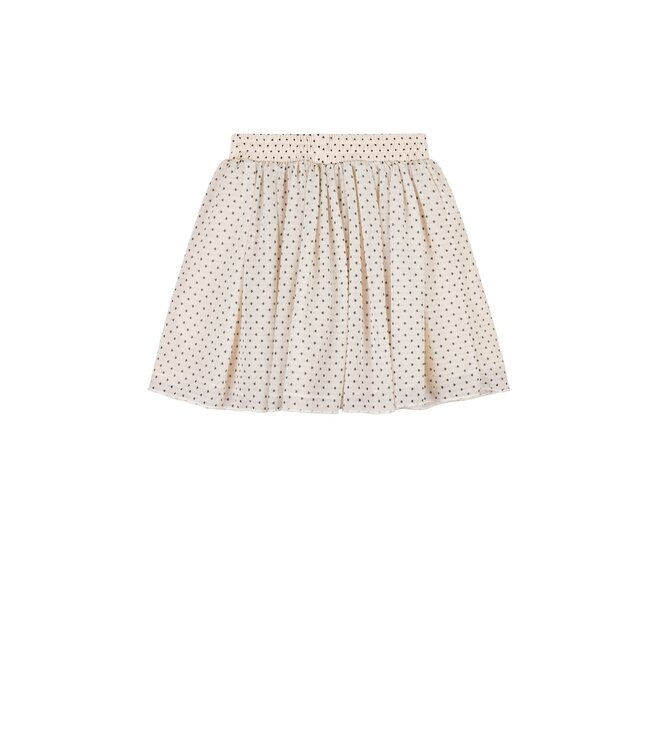 NoNo Zomer rok meisjes Ivoor wit - mesh - AOP - Ninu