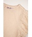 NoNo Zomer blouse meisjes Ivoor wit - geborduurd mesh - pofmouw - korte mouw - Tessy