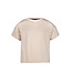 Like Flo Zomer shirt meisjes Beige - lurex strepen