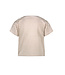 Like Flo Zomer shirt meisjes Beige - lurex strepen