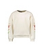 Like Flo Zomer sweater meisjes Off wit - embroidery op mouw