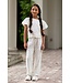 Like Flo Zomer broek meisjes Off wit - geweven + voering