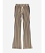 Nik&Nik Meisjes flair broek - Striped - Amandel bruin