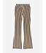 Nik&Nik Meisjes flair broek - Striped - Amandel bruin