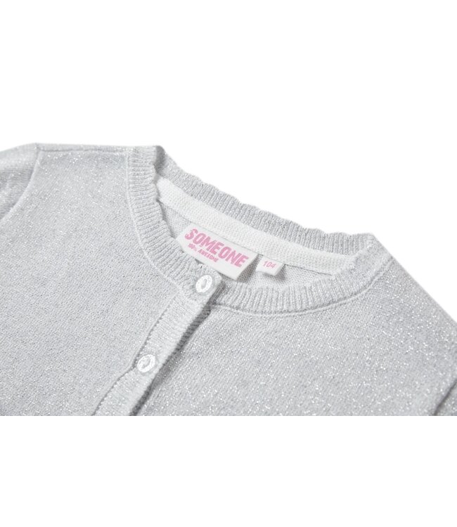 Someone Zomer vest meisjes - zilver - anouk