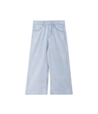Someone Zomer jeans broek meisjes - blauw - anouk