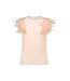 Le Chic Zomer t-shirt meisjes Roze - tule ruffel - Noblesse