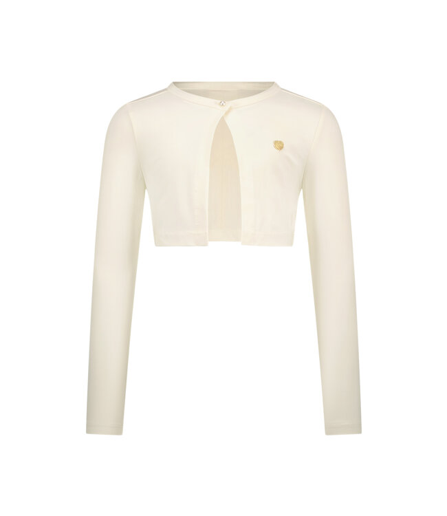 Le Chic Zomer bolero meisjes Ivoor wit - NONOHY