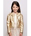 Le Chic Zomer jasje meisjes Goud - PU leer - Arlette