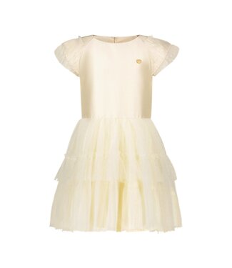 Le Chic Zomer jurk meisjes Goud - tule - Sosummer