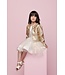 Le Chic Zomer jurk meisjes Goud - tule - Sosummer
