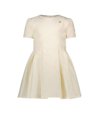 Le Chic Zomer jurk meisjes Off wit - damast   - Sochic