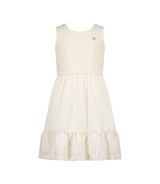 Le Chic Zomer jurk meisjes Off wit - gebreid - Sobelle