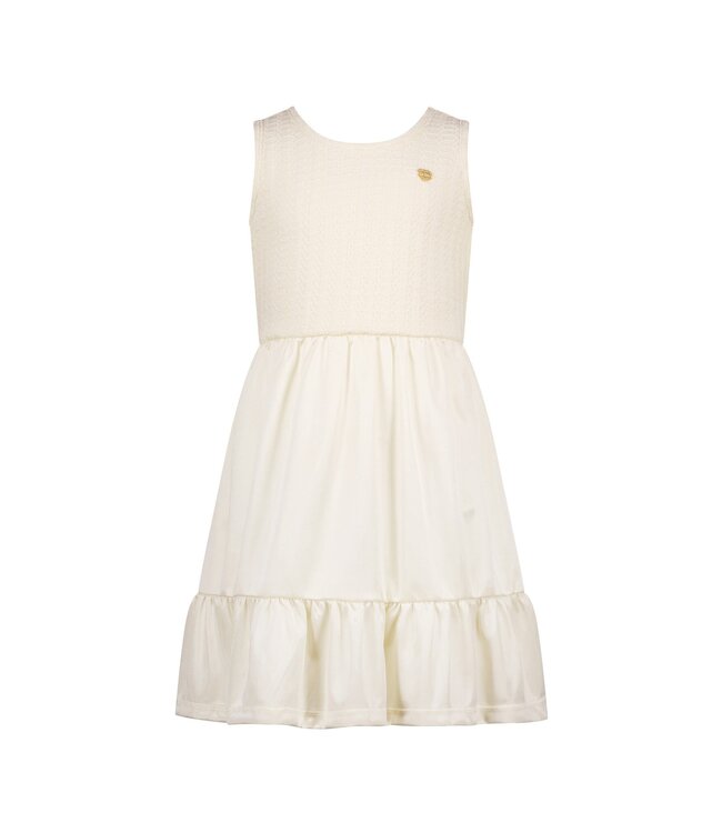 Le Chic Zomer jurk meisjes Off wit - gebreid - Sobelle