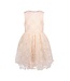 Le Chic Zomer jurk meisjes Roze - tule bloemen - Symro