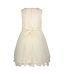 Le Chic Zomer jurk meisjes Off wit - damast & tule - Syppha