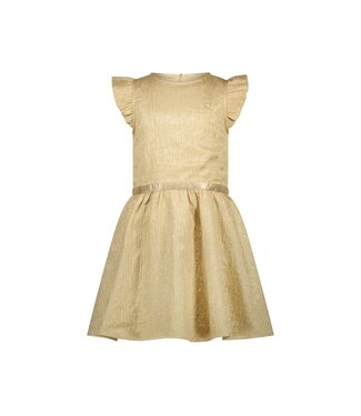 Le Chic Zomer jurk meisjes Goud - crushed satijn - Symira
