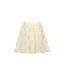 Le Chic Zomer rok meisjes Off wit - tule bloemen - Twilight