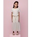 Le Chic Zomer jumpsuit meisjes Off wit - gerecycled voile - Daisy