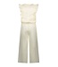 Le Chic Zomer jumpsuit meisjes Off wit - crushed satijn - Kyrola