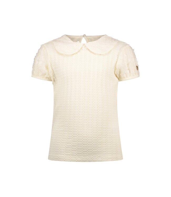 Le Chic Zomer top meisjes Off wit - gebreid - Narlys