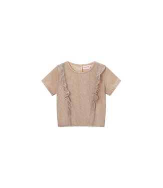 Someone Zomer t-shirt meisjes - goud - amina