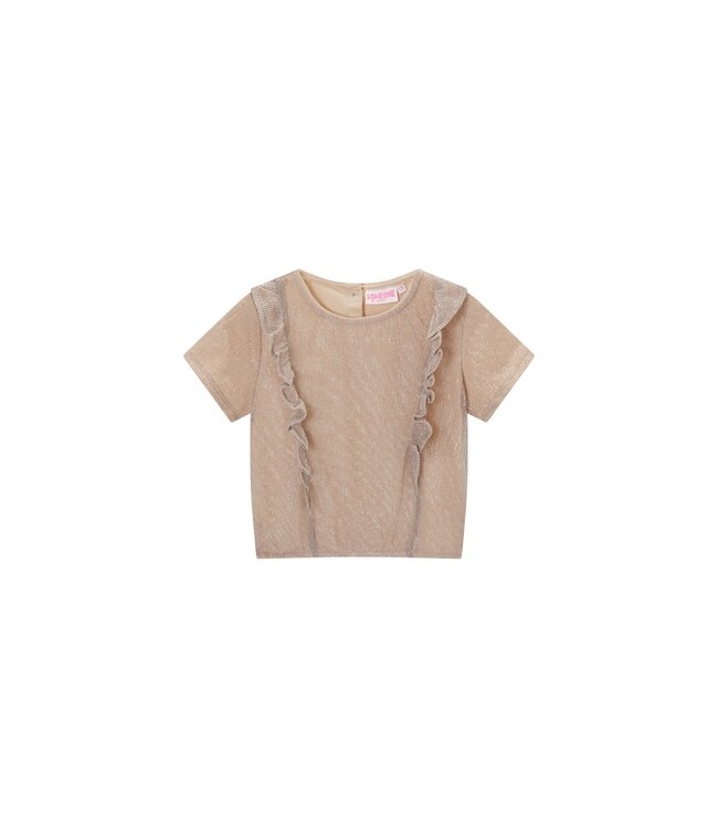 Someone Zomer t-shirt meisjes - goud - amina