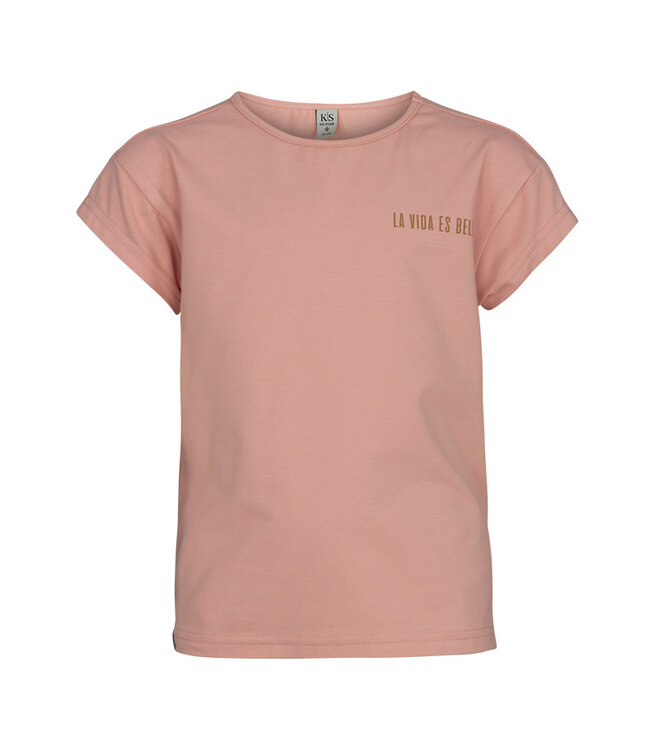 KIEstone Zomer top meisjes - perzik - Didi