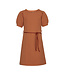 KIEstone Zomer jurk meisjes - hazelnoot bruin - Miso