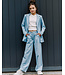 KIEstone Zomer broek meisjes - licht blauw - Lola