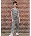 KIEstone Zomer jumpsuit meisjes - grafic zwart/wit - Jacky