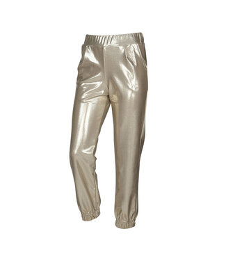KIEstone Zomer broek meisjes - shiny goud - Sammy