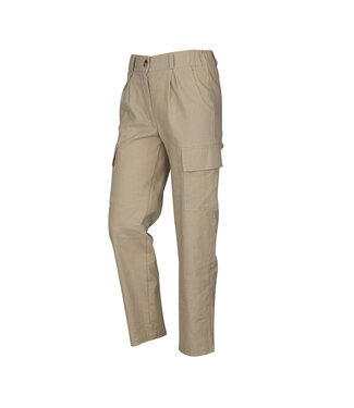 KIEstone Zomer broek meisjes - zand - Lola  zakken KIEstone Zomer broek meisjes - zand - Lola  zakken