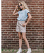 KIEstone Zomer short meisjes - zand - Sandy  steekzak