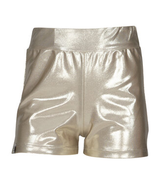 KIEstone Zomer short meisjes - shiny goud - Amalia