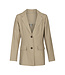 KIEstone Zomer blazer meisjes - zand - Coco