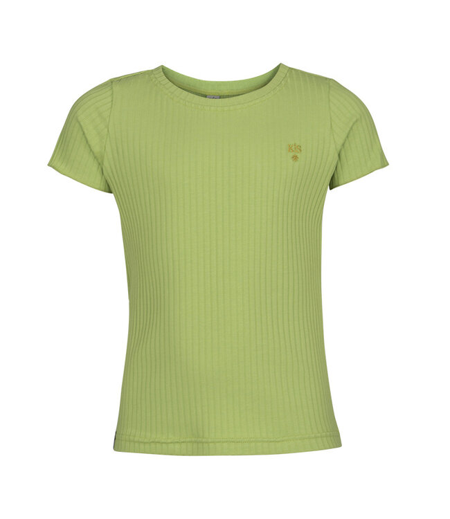 KIEstone Zomer top meisjes - appel groen - Olivia