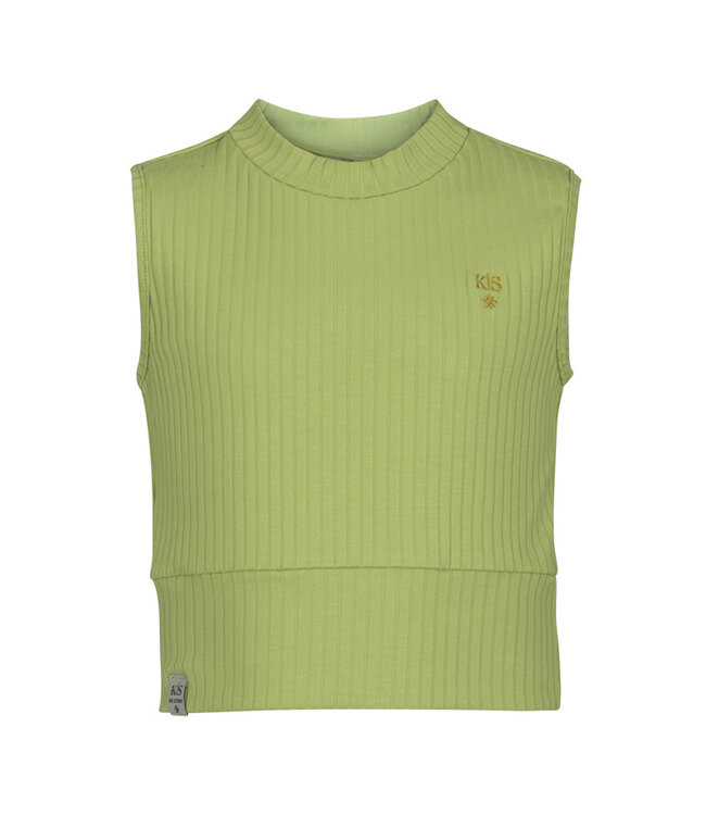 KIEstone Zomer top meisjes - appel groen - Stefani