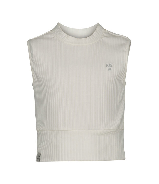 KIEstone Zomer top meisjes - off wit - Stefani