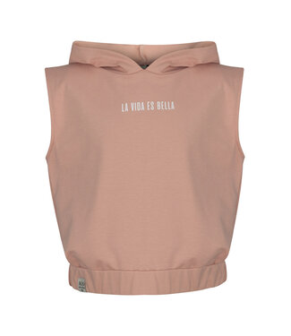 KIEstone Zomer hoodie meisjes - zacht roze - Marleen