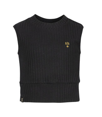 KIEstone Zomer top meisjes - zwart - Stefani