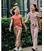 KIEstone Zomer broek meisjes - shiny perzik - Sammy