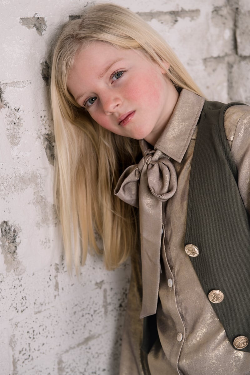 Kerst kleding meisjes blouse 