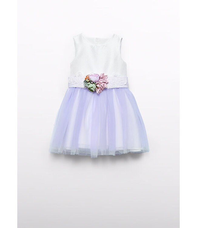 Abel & Lula Zomer jurk meisjes - lilac paars