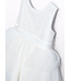 Abel & Lula Zomer jurk tule peplum meisjes - creme wit
