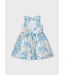 Mayoral Zomer jurk print meisjes - blauw